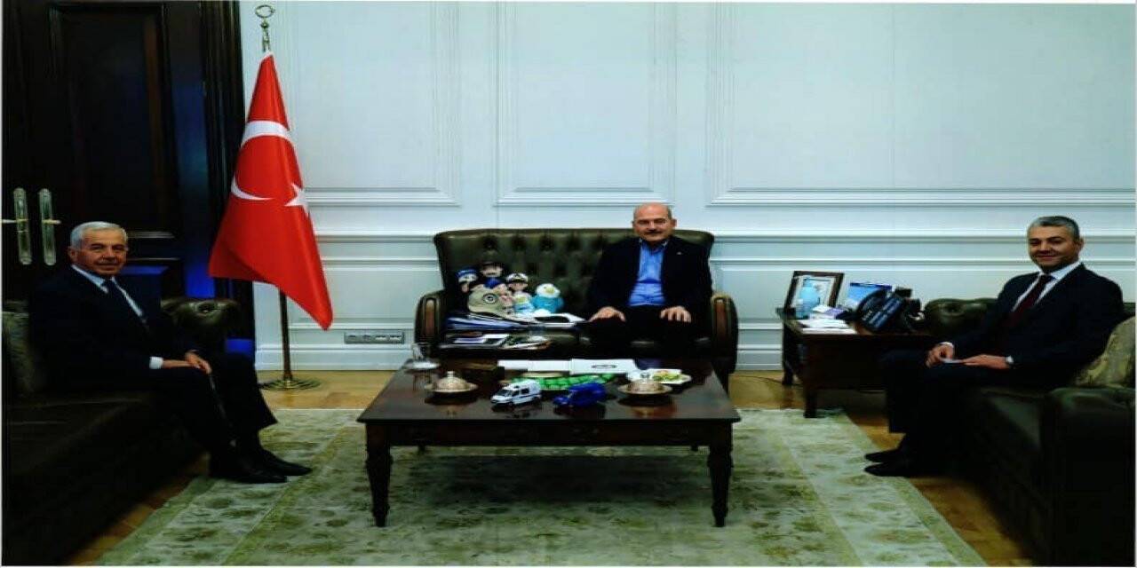 Başkan Yıldırım’dan İçişleri Bakanı Soylu’ya ziyaret