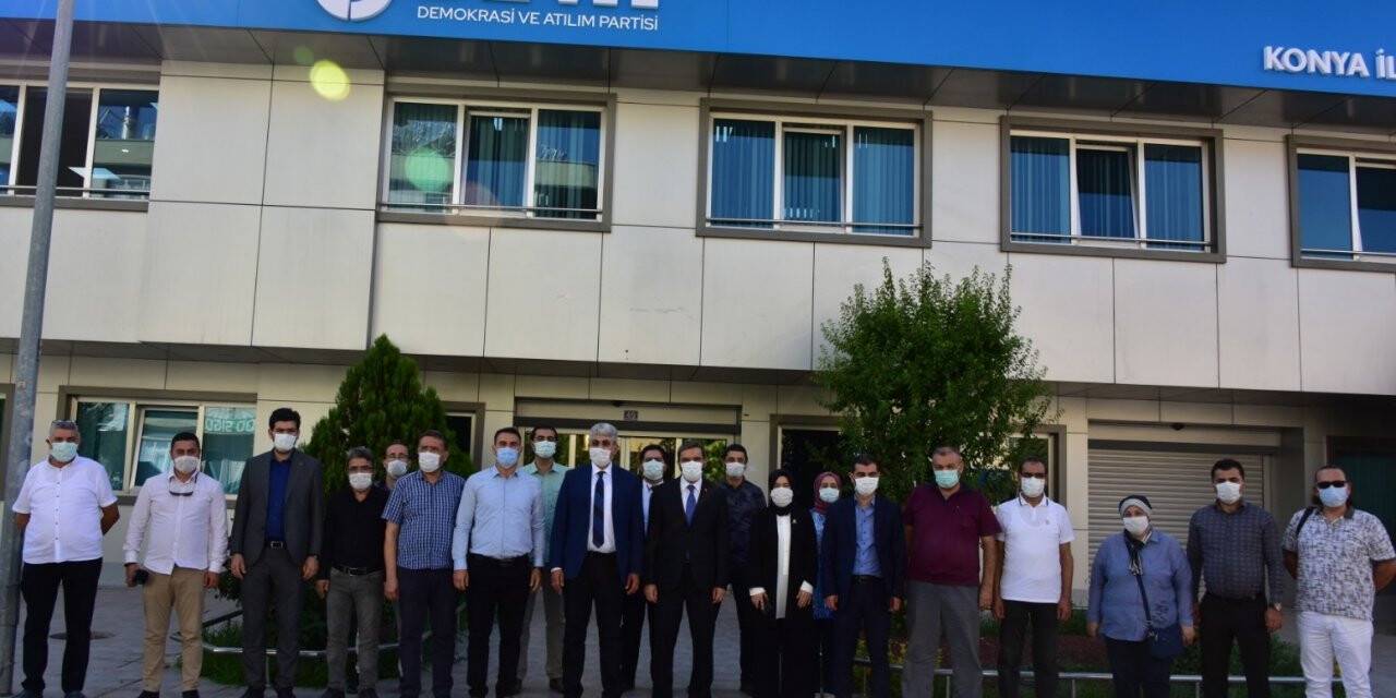 DEVA Partisine, Gelecek Partisi’nden  “Hayırlı olsun” Ziyareti
