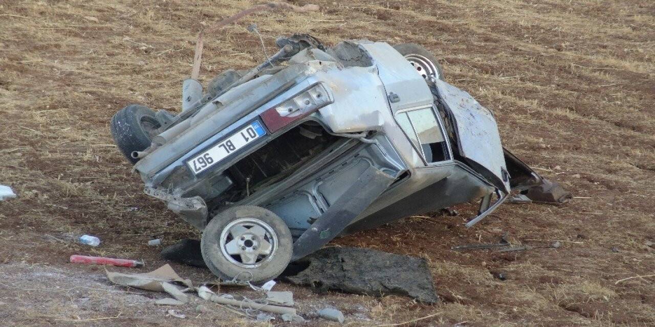 Hurda yığınına dönen araçtan sağ çıktı