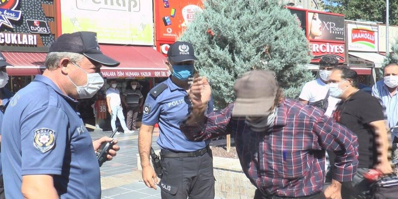 Sigara içmek için maskesini çıkardı ceza yedi