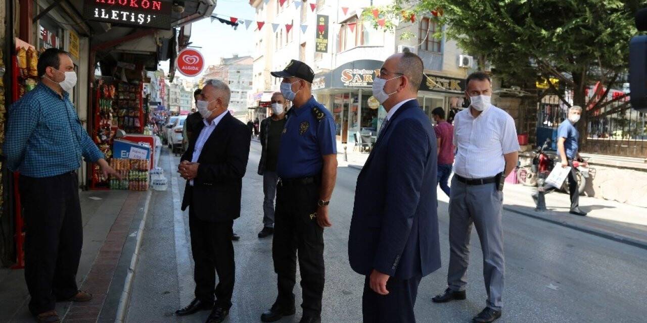 Meram’da Covid-19 denetimi