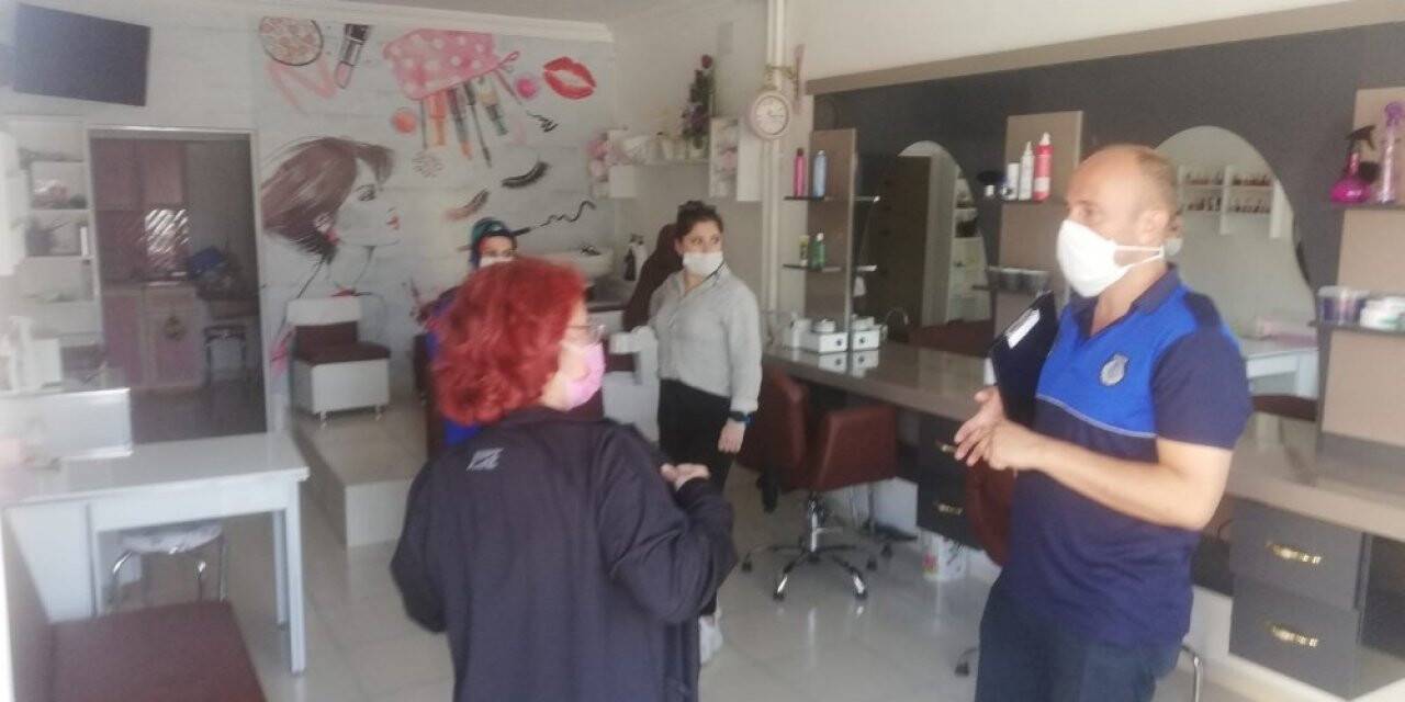 Ereğli’de Covid-19 denetimleri sürüyor