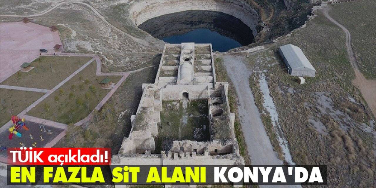 TÜİK açıkladı! En fazla sit alanı Konya’da