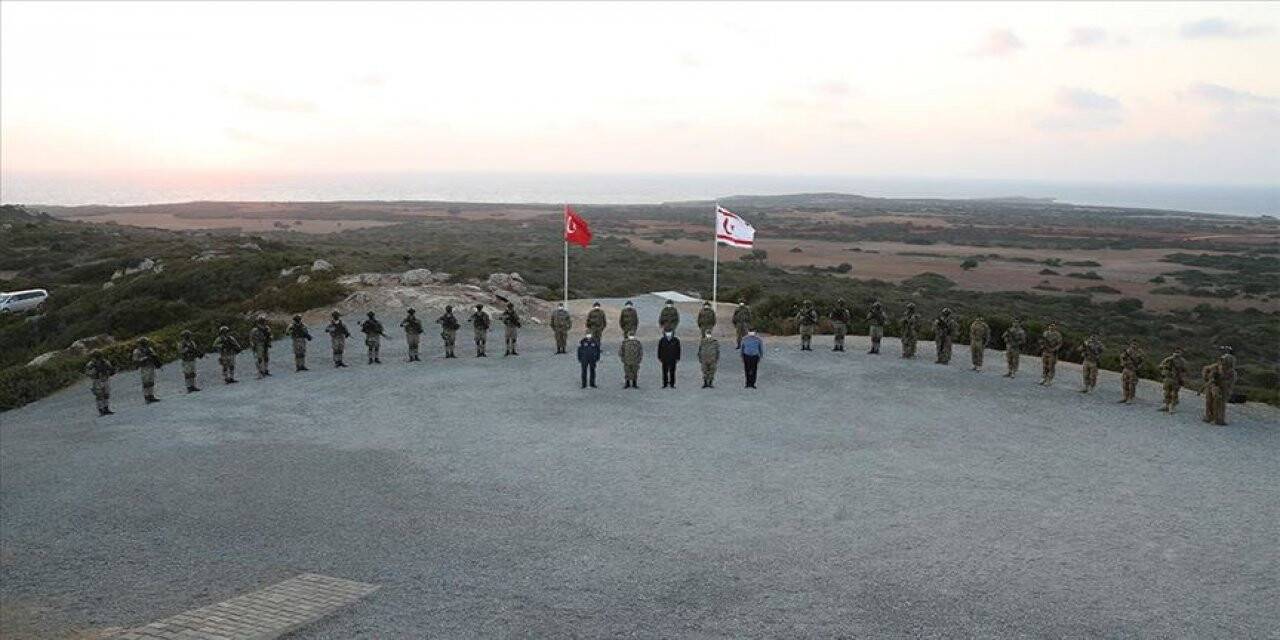 KKTC'de nefes kesen tatbikat