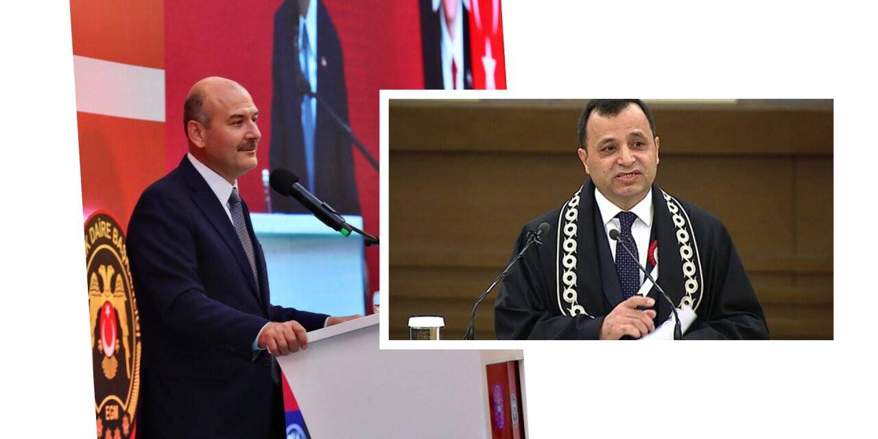 İçişleri Bakanı Soylu'dan AYM Başkanı Arslan'a hodri meydan