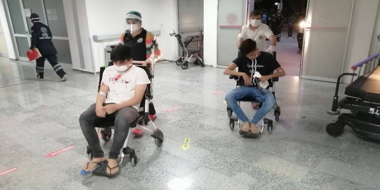 Aksaray'da kanlı kavga