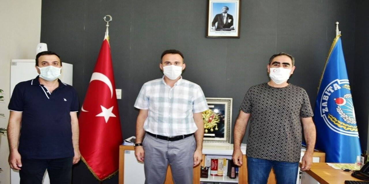 Pastacılar Odasında zabıtalara ziyaret