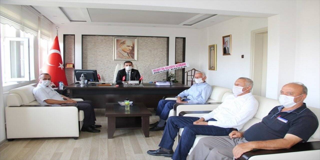 Kaymakam Şahin'e Koçer'den Ziyaret