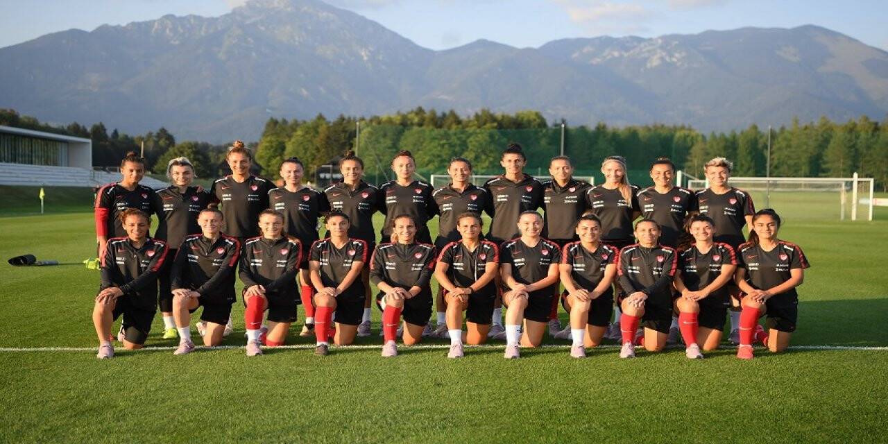 Kadın A Millî Takımı Slovenya'daki Hazırlıklarına Başladı