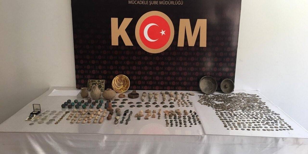 Konya'da tarihi eser operasyonu