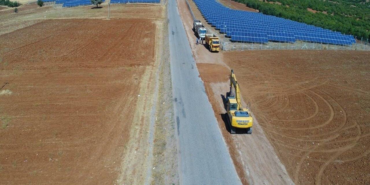 Karaali’de yol çalışmaları