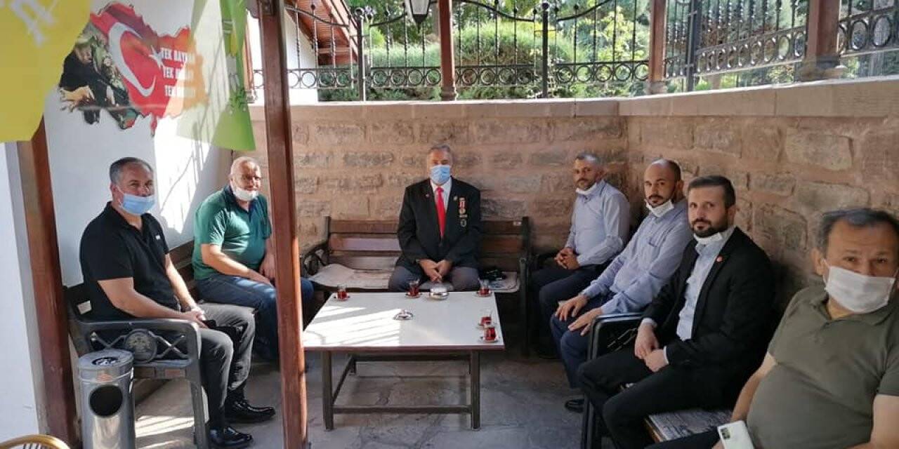 YRP Konya’dan gazilere ziyaret