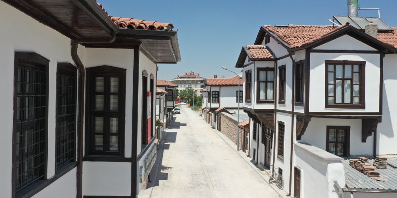 Konya'nın tarihi evleri turizme kazandırılıyor