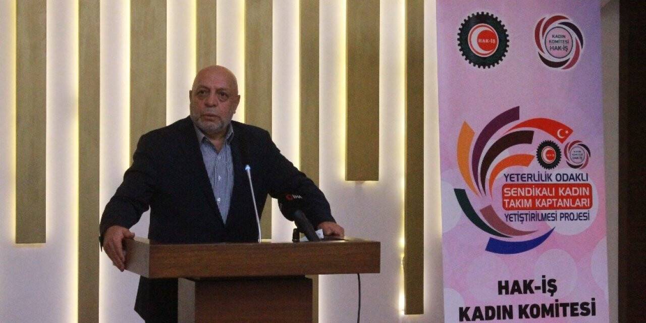 Başkan Arslan, Sendikalı Kadın Takım Kaptanları Projesi Konya Eğitimi’ne katıldı