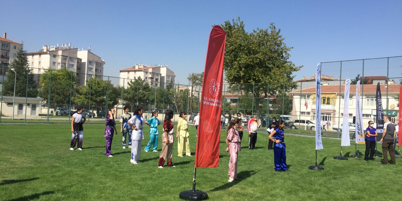Konya'da Avrupa Spor Haftası etkinliklerine start verildi