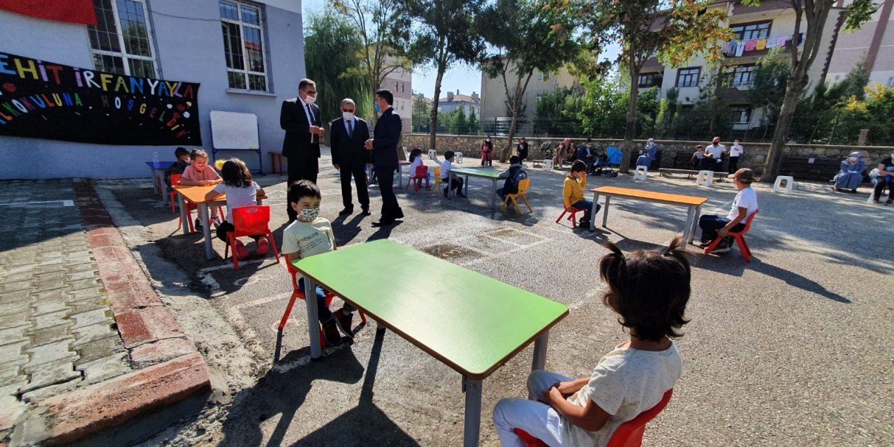 Başkan Ertaş'tan okullara ziyaret