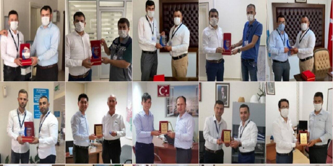MEDAŞ’ta başarılı personeller ödüllendirildi