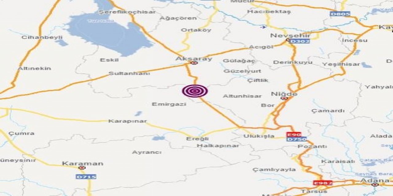 Konya'da 4 büyüklüğünde korkutan deprem
