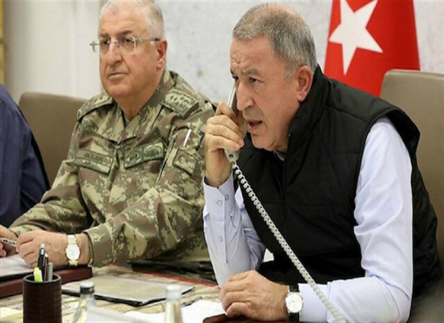 Hulusi Akar, Libya Savunma Bakanı Selahaddin Namroush ile görüştü