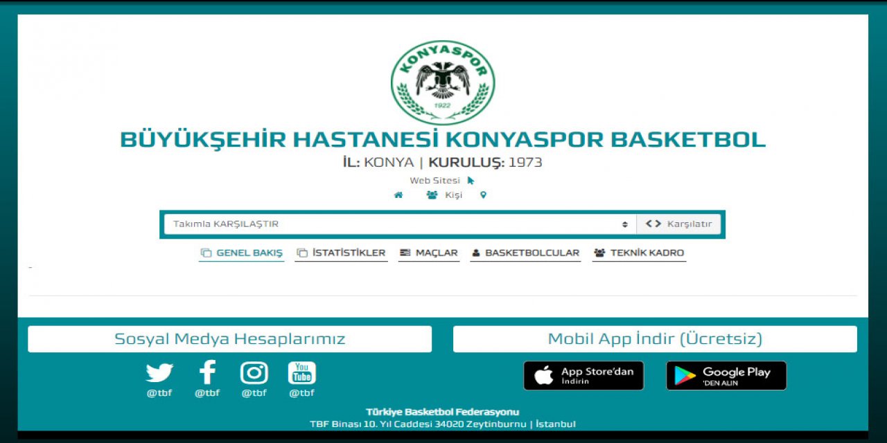 Büyükşehir Hastanesi, Konyaspor Basketbol'a sponsor oldu