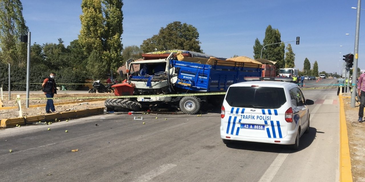 Konya'da kaza: 1 ölü