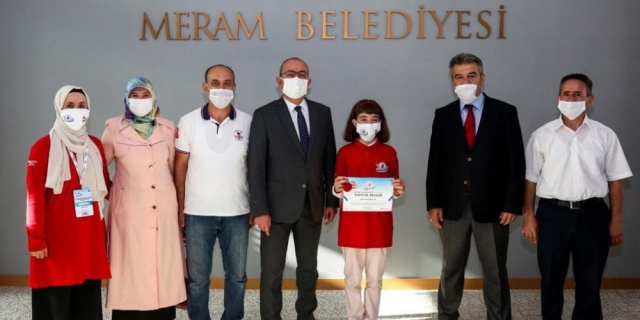 Başkan Kavuş ‘Meram Belediyesi Bilim Kurdu Takımını’ ağırladı
