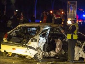Başkentte trafik kazası: 2 ölü, 2 yaralı