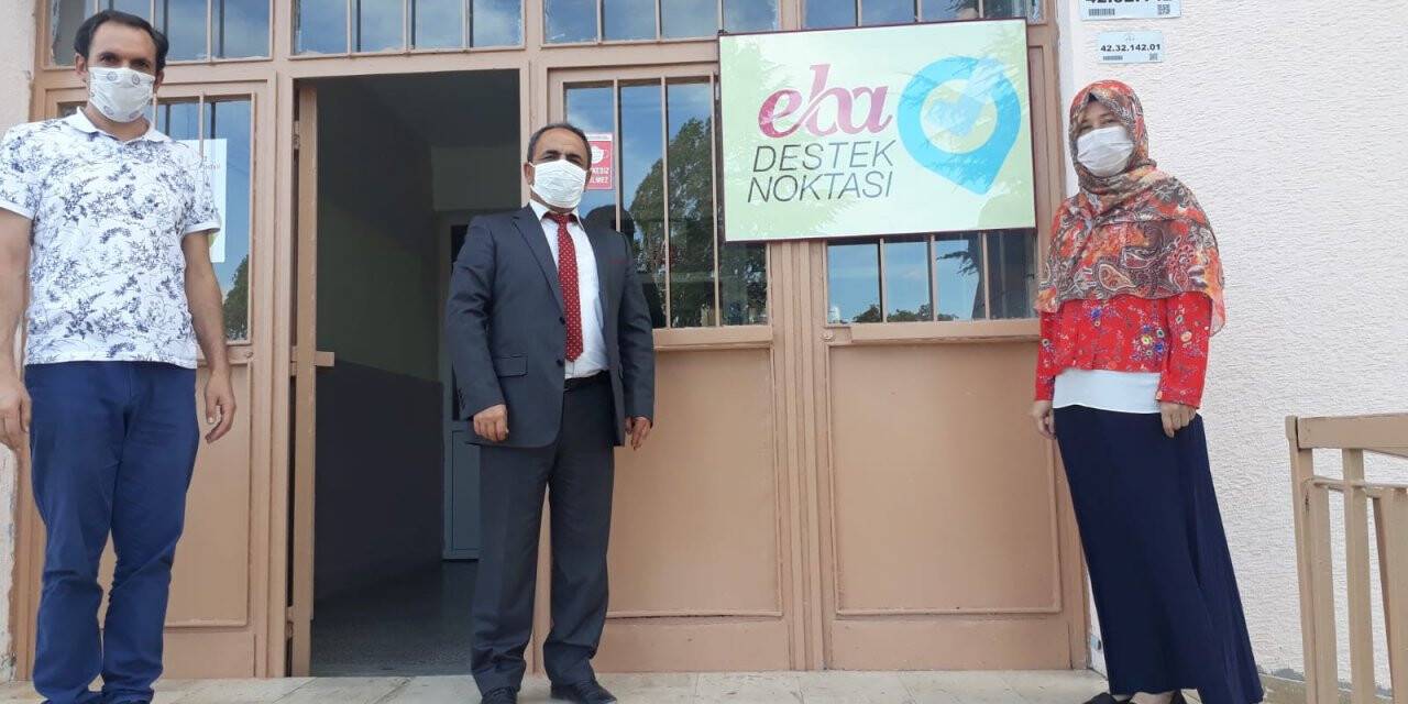 Yunak'ta EBA Destek Noktası 11’e Ulaştı