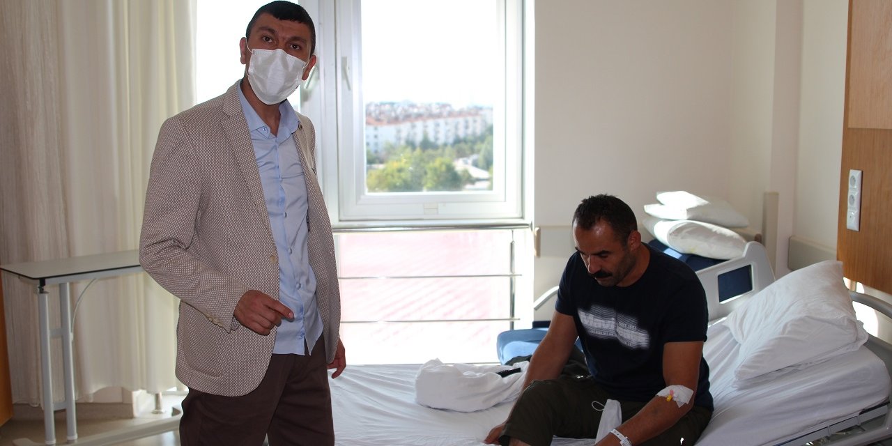 Vanlı kick boksçu şifayı Beyşehir'de buldu