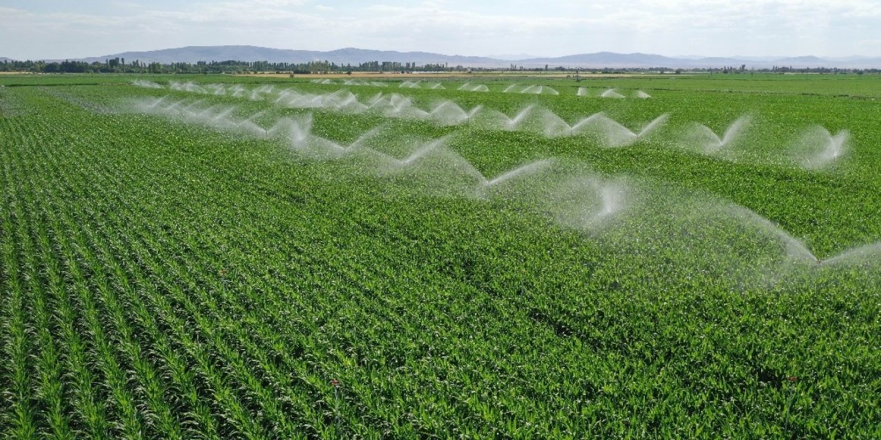 Konya’da tarım arazilerine 815 milyon 220 bin metreküp su verildi