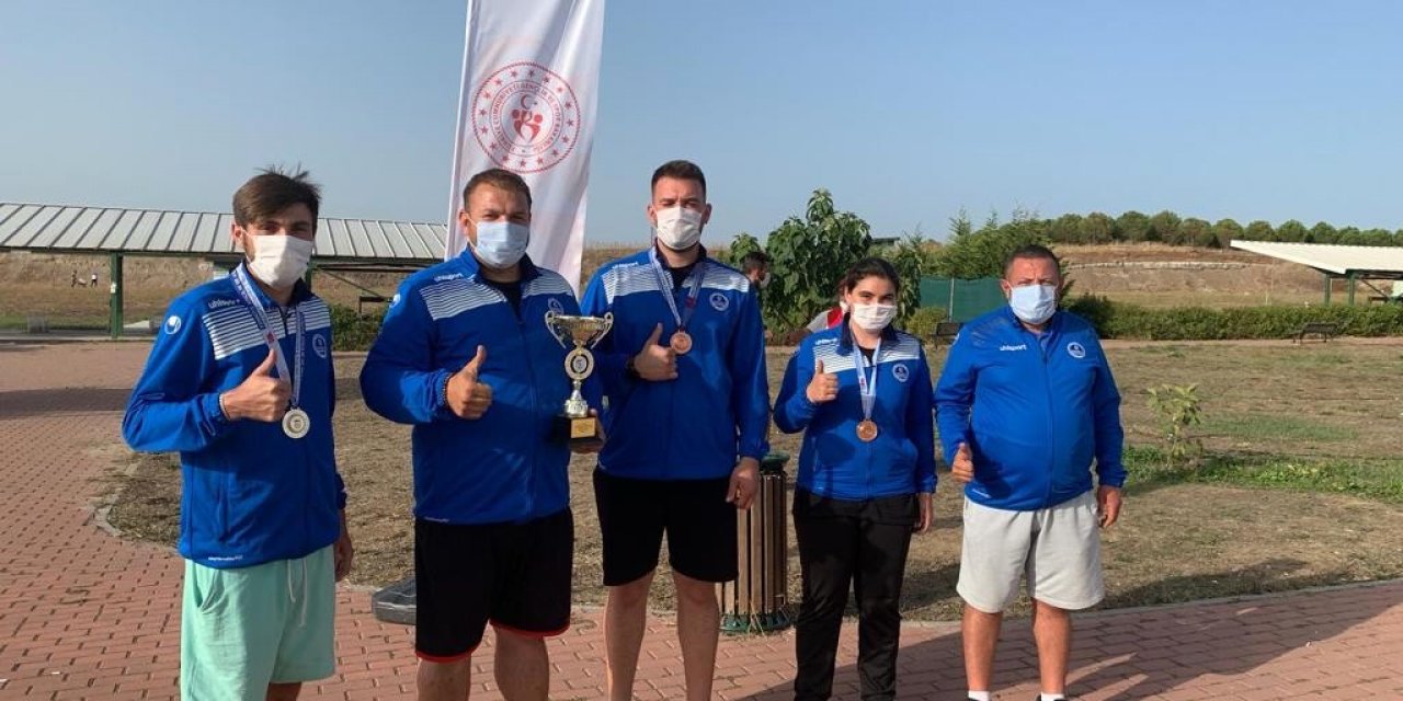 Kağıtsporlu atıcılar Türkiye şampiyonu