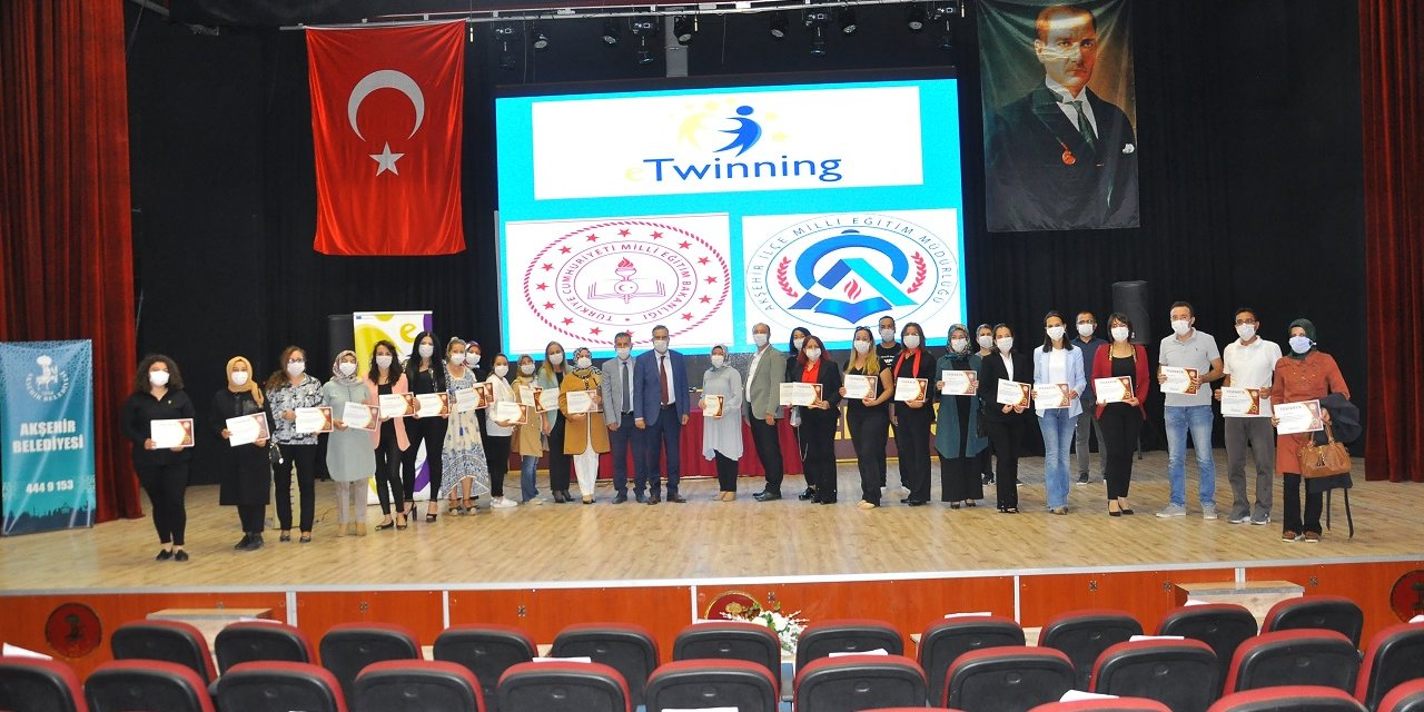 Akşehir'de e-Twinning ödülleri