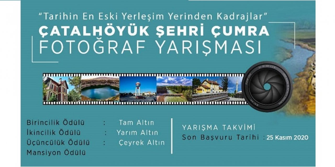 'Çatalhöyük Şehri Fotoğraf Yarışması' konulu fotoğraf yarışması