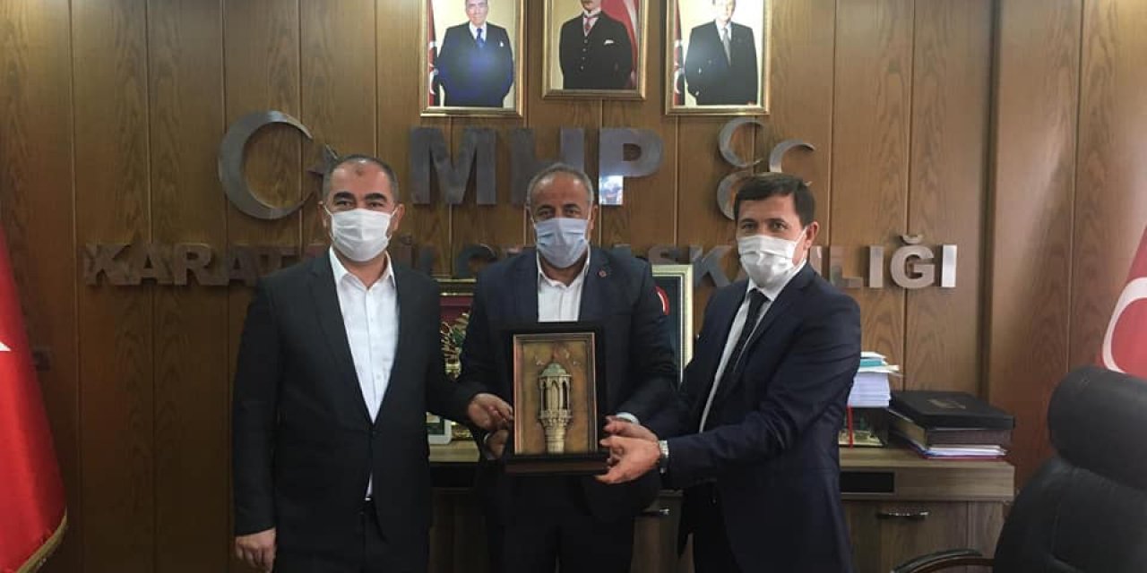 AK Parti Karatay’dan MHP Karatay’a hayırlı olsun ziyareti