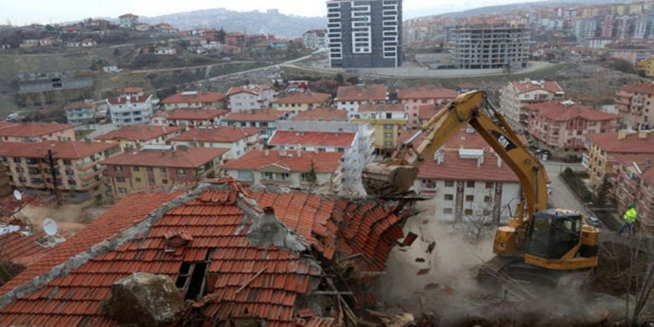 Ankara'daki metruk yapıların yıkımı için çalışmalar başladı