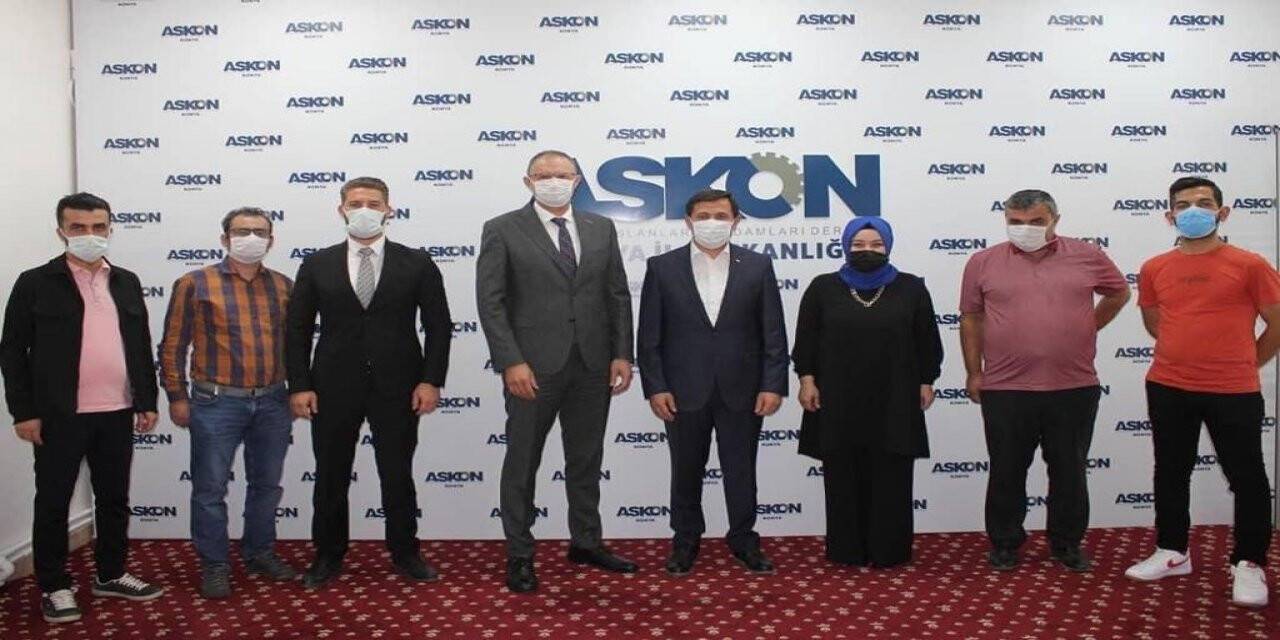 Başkan Kılca’dan ASKON’a ziyaret