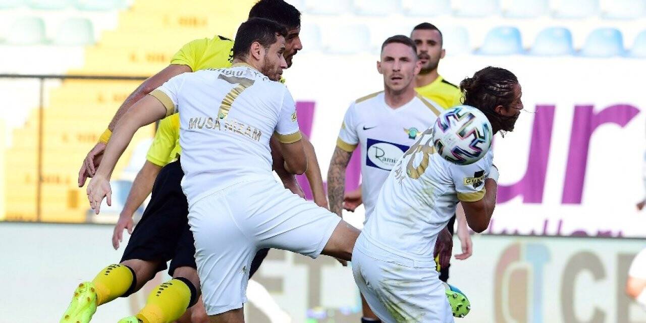 TFF 1. Lig: İstanbulspor: 2 - Akhisarspor: 2