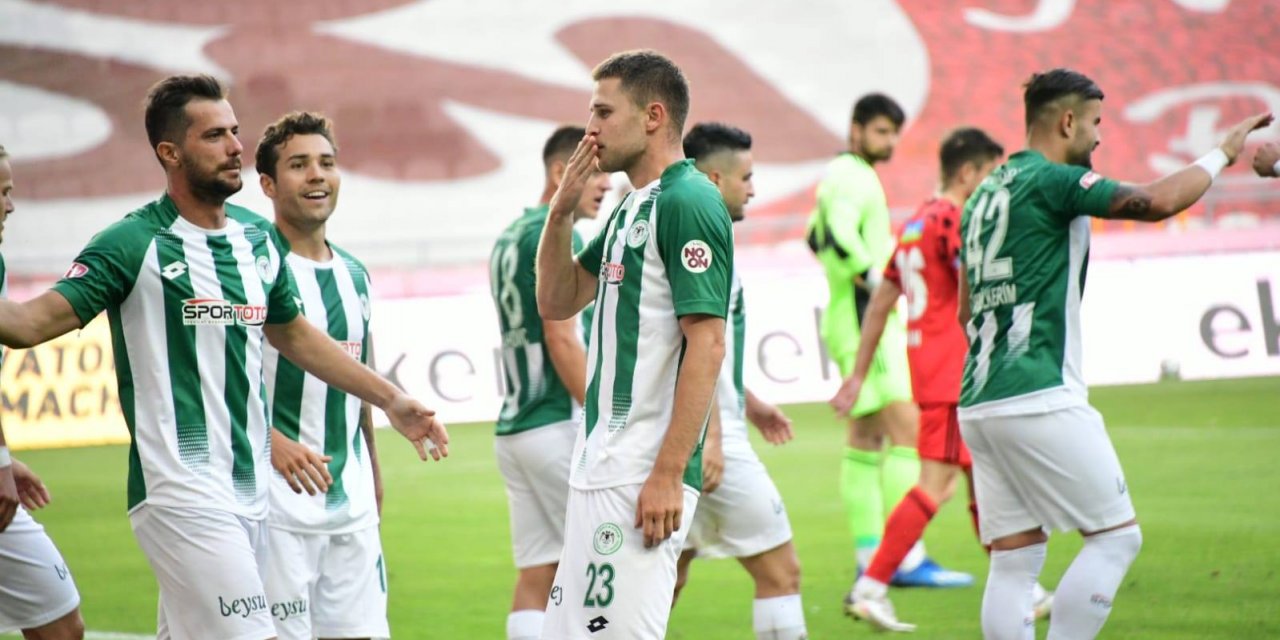 Konyaspor'un gol yükünü yabancı oyuncuları sırtlıyor