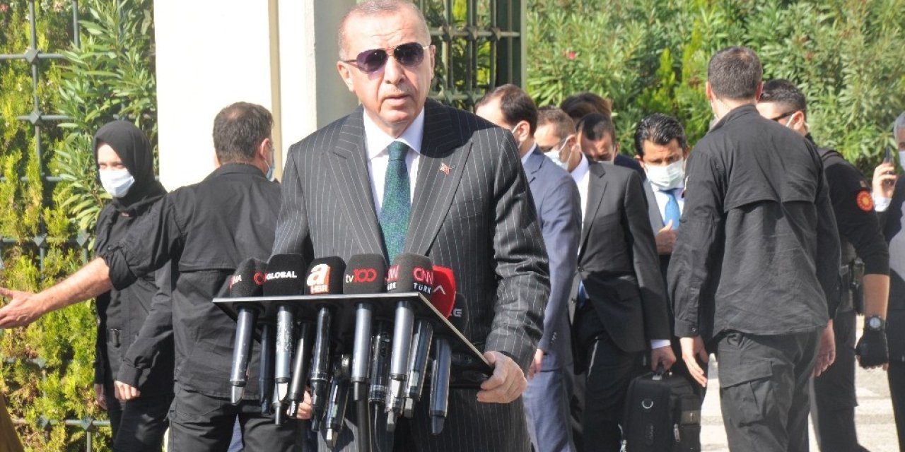 Cumhurbaşkanı  Erdoğan'dan ABD'ye S-400 testi cevabı: Bizi bağlamaz, Amerika'ya soracak değiliz!