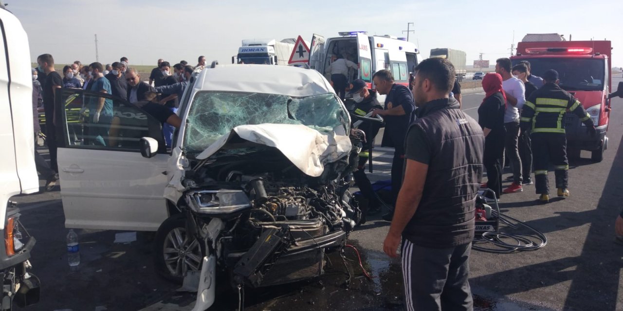 Konya'da zincirleme kaza: 1 ölü, 7 yaralı