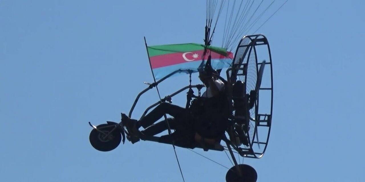 Azerbaycan’a gökyüzünde destek