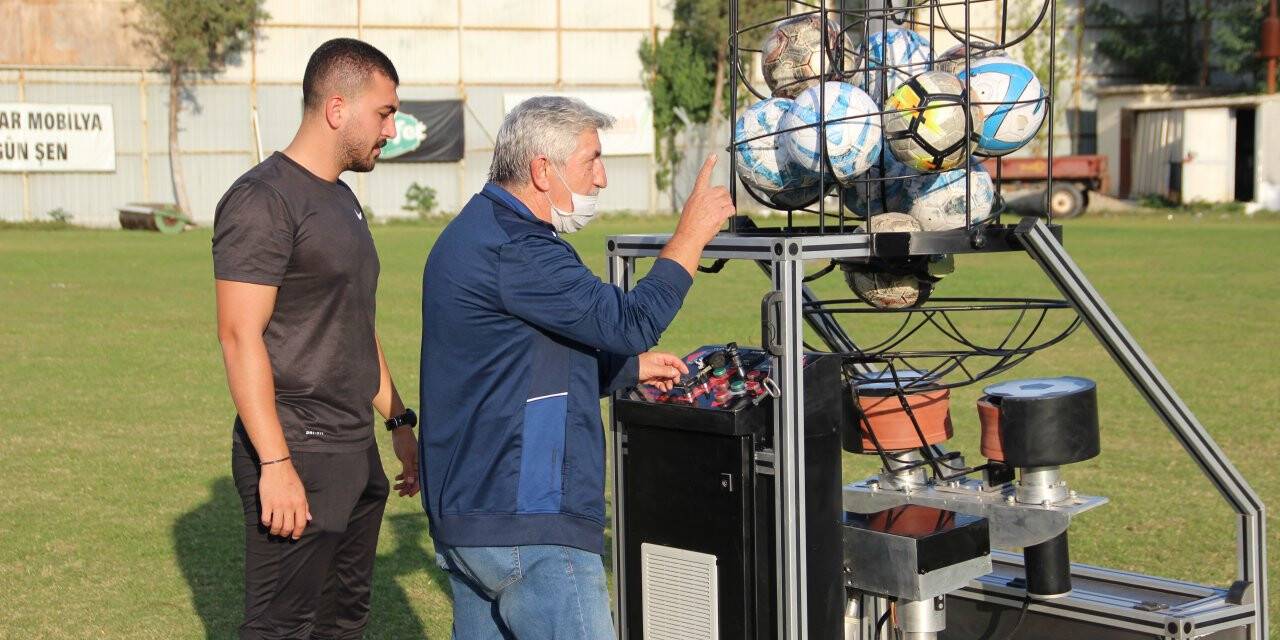 Bu da ‘Yerli Top Atma Makinesi'