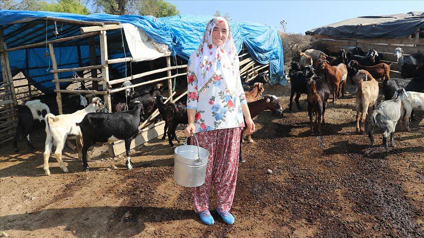 Şehir yaşamından vazgeçti , ekonomik olarak daha çok rahatladı