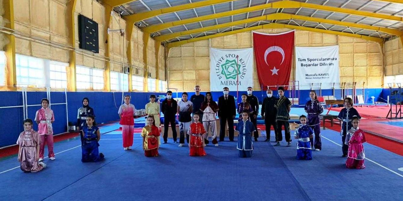 Konya'da Wushu Cumhuriyet Turnuvası Taolu İl Birinciliği müsabakaları yapıldı