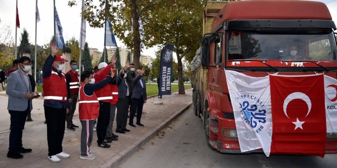 Selçuklu Belediyesi'nden İzmir’e yardım eli
