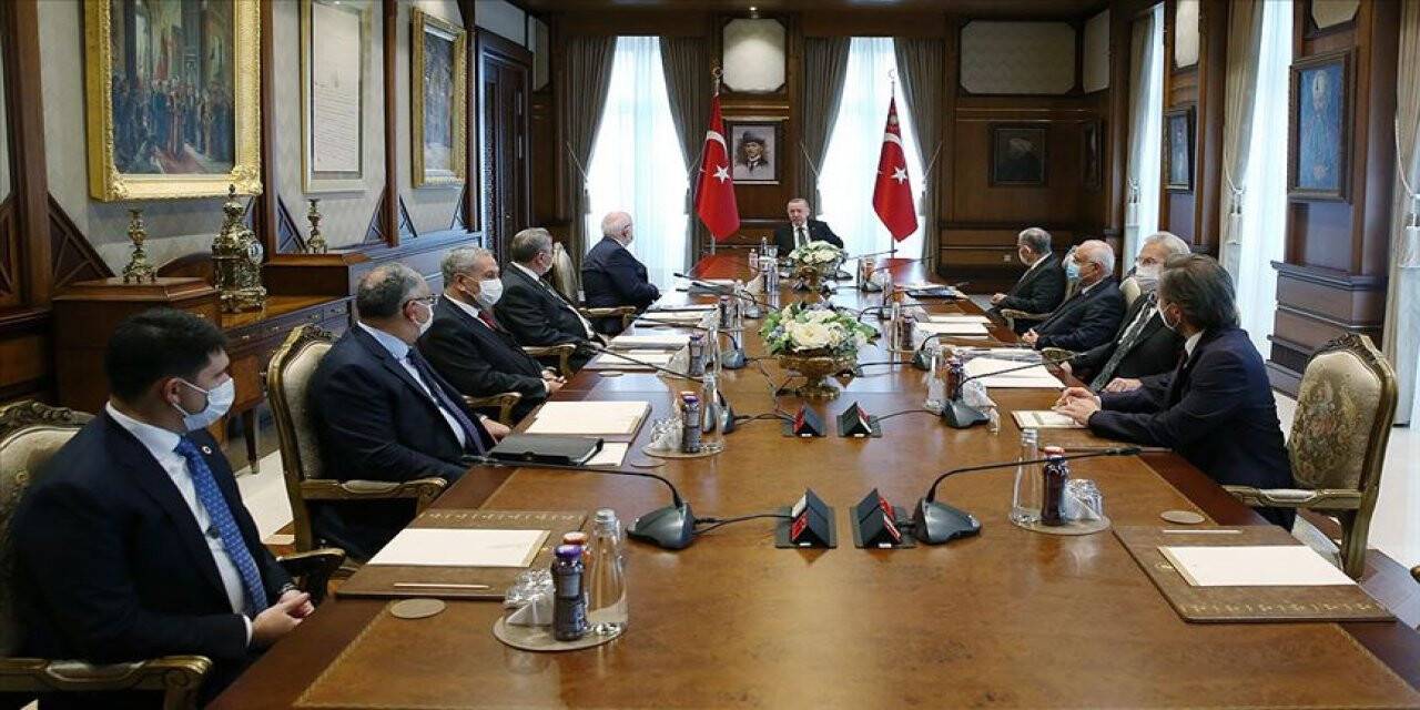 Cumhurbaşkanlığı Yüksek İstişare Kurulu, Cumhurbaşkanı Erdoğan başkanlığında toplandı