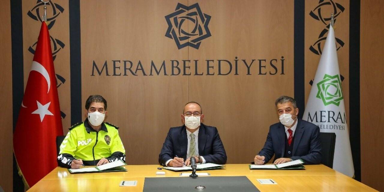 Meram Belediyesi’nden öğrencilere trafik eğitim projesi