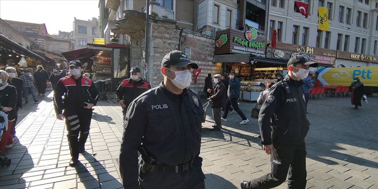 Konya'da Kovid-19 tedbirlerine uymayan 159 kişiye ceza kesildi