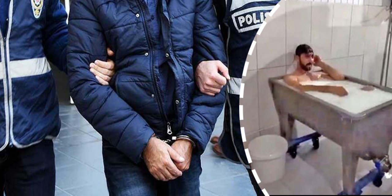 Konya'da süt banyosu görüntüleriyle ilgili 2 çalışan gözaltına alındı