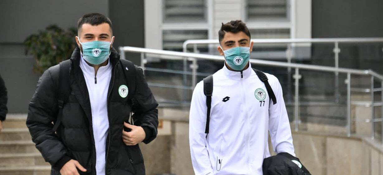 Konyaspor İstanbul'a gitti